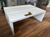 Vintage style  coffee Table made of Solid wood door