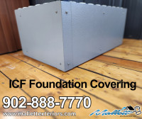 Embossed ICF Foundation Covering