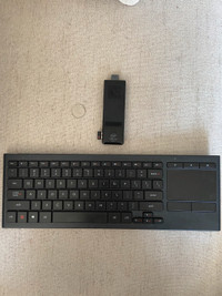 Intel Windows PC Stick + Logitech Keyboard - like new