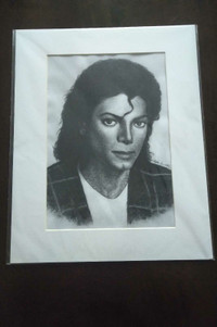 Michael Jackson Pencil Sketch
