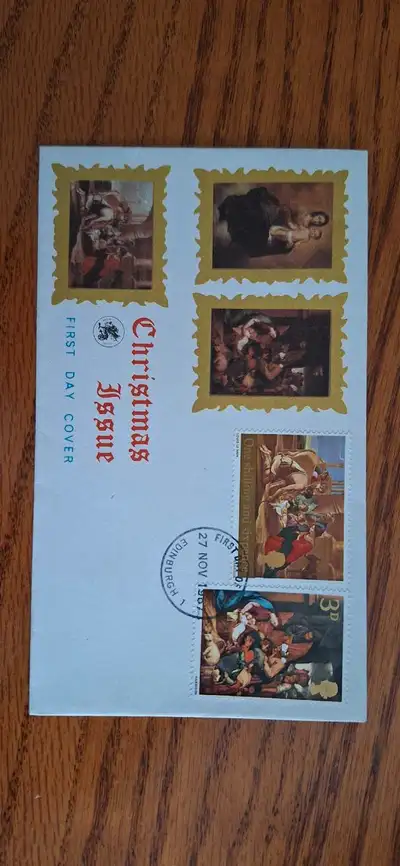 Royal Mail First Day Cover,2 Stamps, Christmas Issue 1967, View more