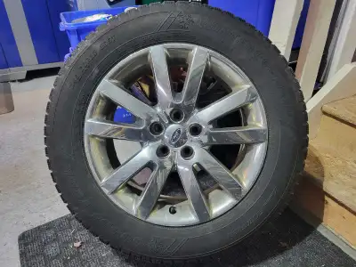 4 Good Year winter tires, on Ford Original wheels. 10/32 left average.