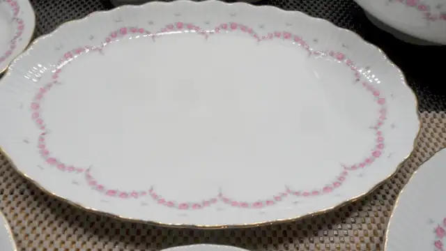 Vintage Fine Porcelain China 45 set - New, Mint in Kitchen & Dining Wares in St. Catharines - Image 6
