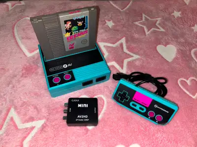Hyperkin RetroN 1 AV Gaming Console for NES + upscaller hdmi, View more