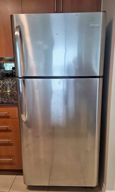 Frigidaire stainless refrigerator delivery availab, View more