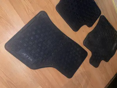 Fits 2019-2026 Volkswagen Jetta. The Matt’s are genuine vw winter floor mats bought from Volkswagen...