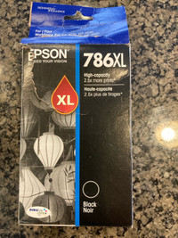 Epsom 786XL black ink printer cartridge