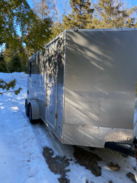 7x16 Stealth enclosed trailer 