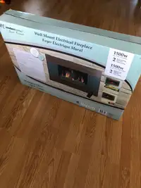 Wall mounted electric Fireplace 