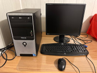(NEW) Desktop Computer, Monitor, Keyboard & Mouse - all $200 obo