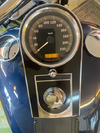 2008 Harley FLSTN Deluxe for Sale 96 Cubic Inch 6 Speed Transmission New Battery New Front Tire Exce...