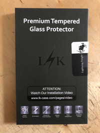 LK Premium Tempered Glass Protector for IPhone 6, 7, 8