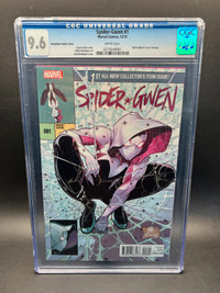 Spider Gwen #1 CGC 9.6 2015  Bradshaw   Variant Cover
