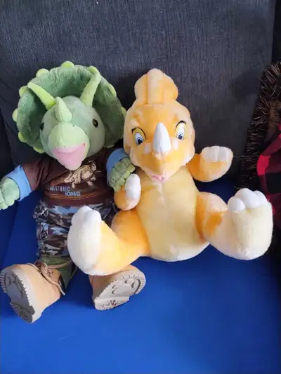 2 Plush Dinos "Cera is SOLD", View more