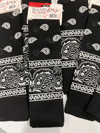 Brand NEW — Classic Paisley Bandanna $5 each 100% Cotton, View more