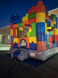 Blocks bouncy castle