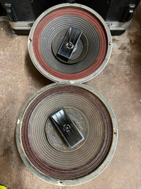 Electrovoice 12TRXB tri-axial speakers pair, horn tweeters