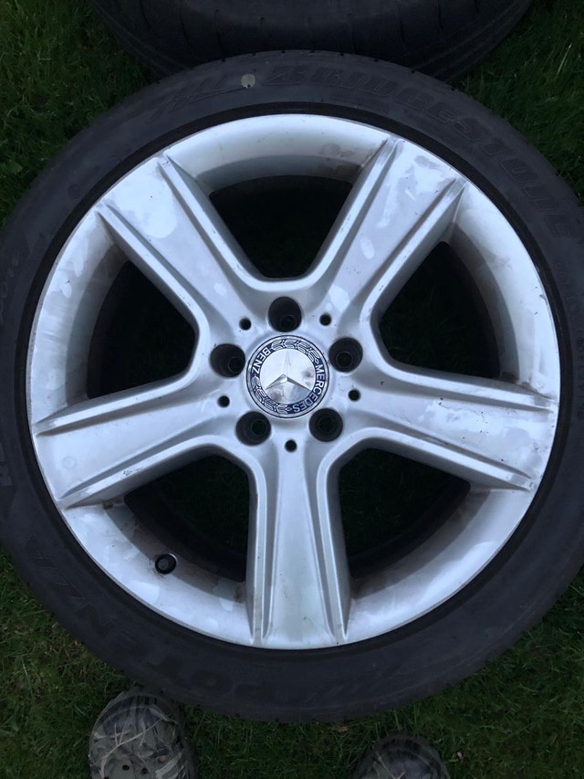 Mercedes wheels and tires Tires & Rims Hamilton Kijiji