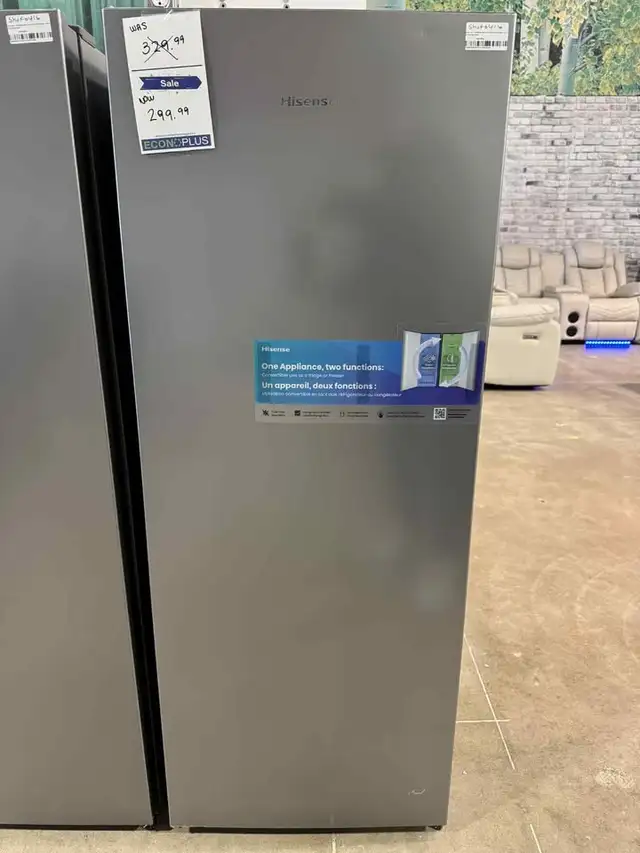 Econoplus Halifax Sale Hisense 22in 2 in 1 Fridge And Freezer in Freezers in City of Halifax - Image 2