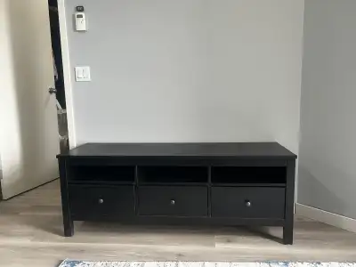 This is an IKEA Hemnes TV stand in used condition, perfect for any living room. This media unit offe...