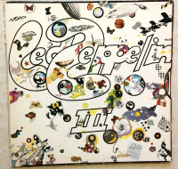 1970’S VINYL LP ~LED ZEPPELIN III~ by LED ZEPPELIN includes IMMI