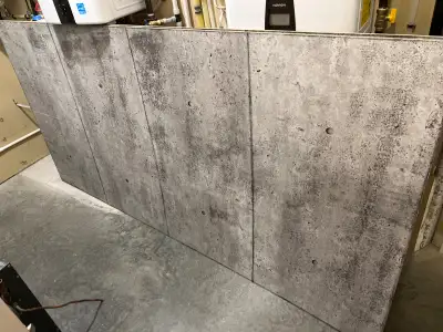 MUR design concrete look wall panels- two panels, View more