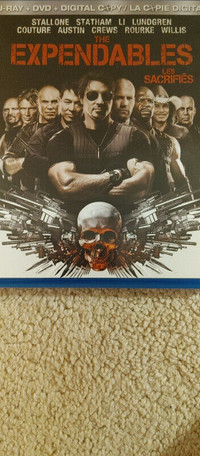 THE EXPENDABLES BLU RAY