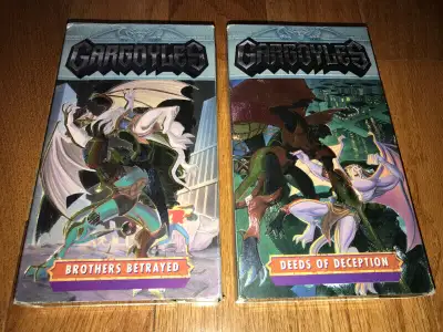 GARGOYLES Cartoon VHS Lot of 2, View more