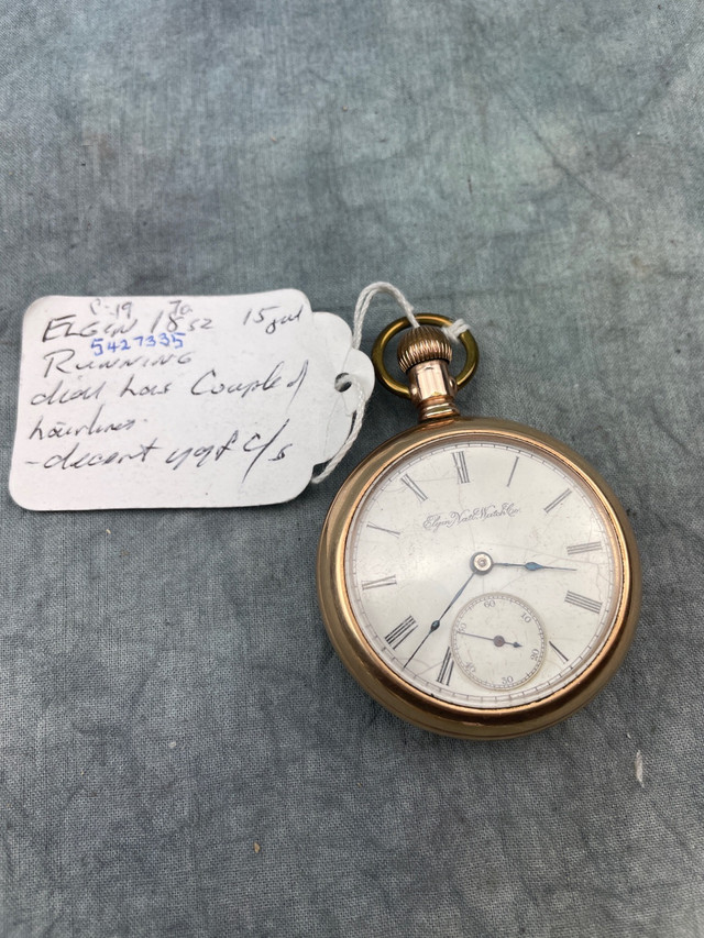 Elgin National Pocket watch  in Jewellery & Watches in London - Image 2