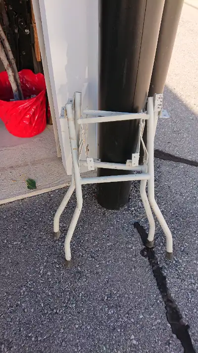 Folding table legs. Asking $25 Pick up only.