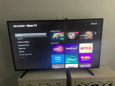 55” Sharp Roku TV, View more