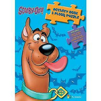 Scooby Doo Activity Book Floor Puzzle & Bike Girls Huffy