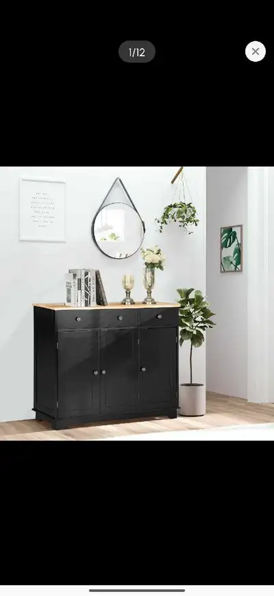 Modern Sideboard, Buffet Cabinet with Storage Cabinets, Drawers, View more