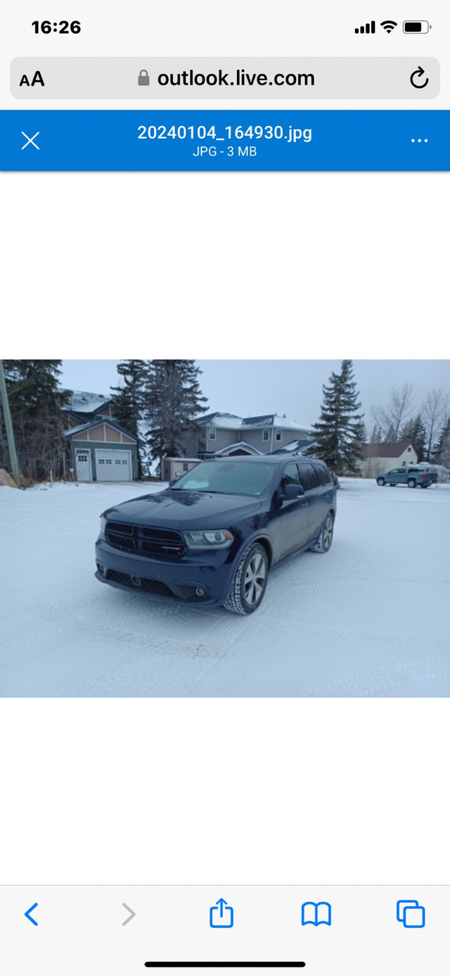 2014 Dodge Durango  in Cars & Trucks in Saskatoon - Image 2