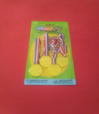 Toy Winner Medals - 4 Pack
