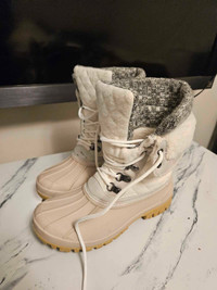 Weather-proof Winter Boots Size 8