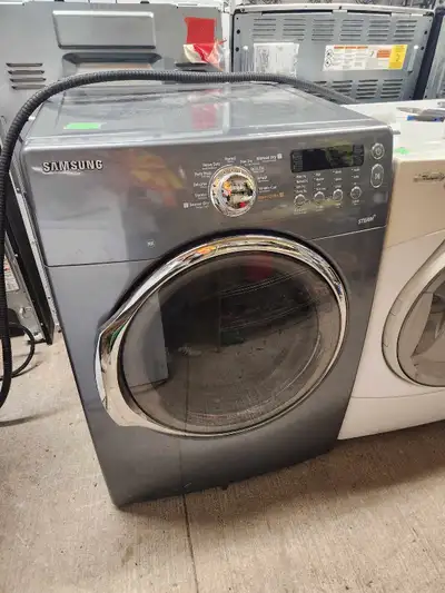 SAMSUNG front load type electric dryer for sale 100.00. It's a bit noisey but still works well. That...