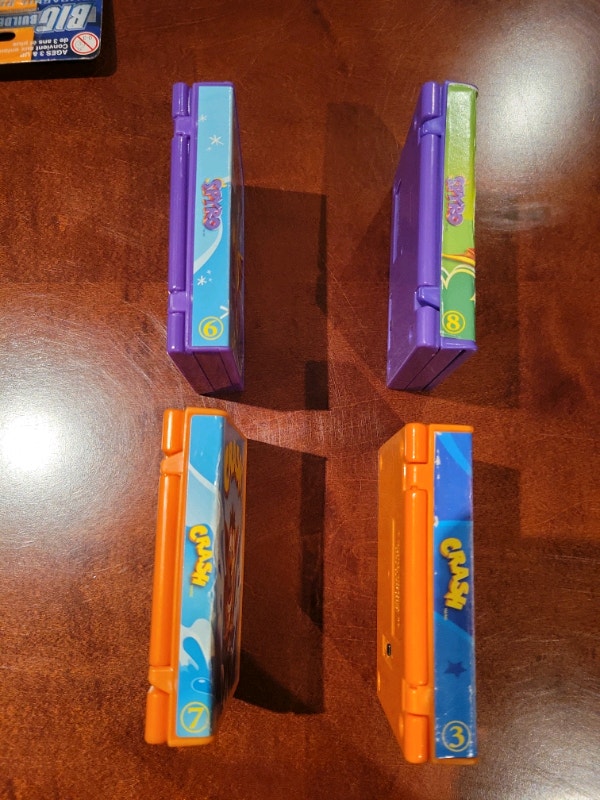 Crash Bandicoot and Spyro mcdonalds games assorted Older Generation City of Toronto Kijiji