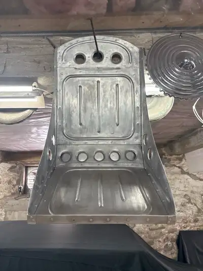 Brand new handmade, aluminum bomber seat, perfect for your hot rod, dragster, race car, or whatever...