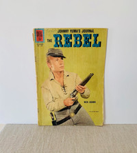 COMIC VINTAGE -JOHNNY YUMA'S JOURNAL-THE REBEL-DELL 1961