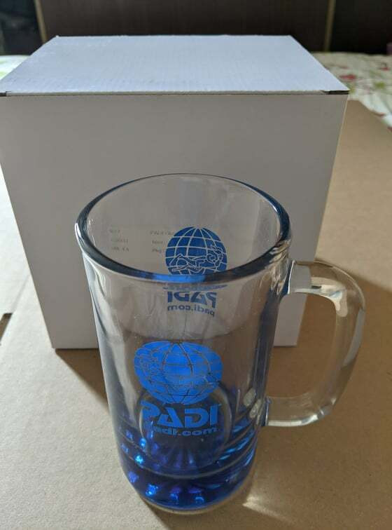 PADI Glass Mug and Cressi Steel Bottles in Kitchen & Dining Wares in City of Toronto