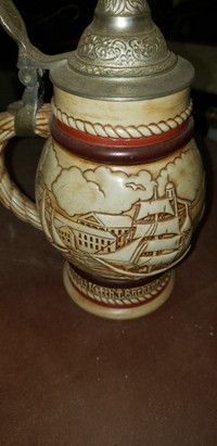 Avon ship beer stien vintage 1978