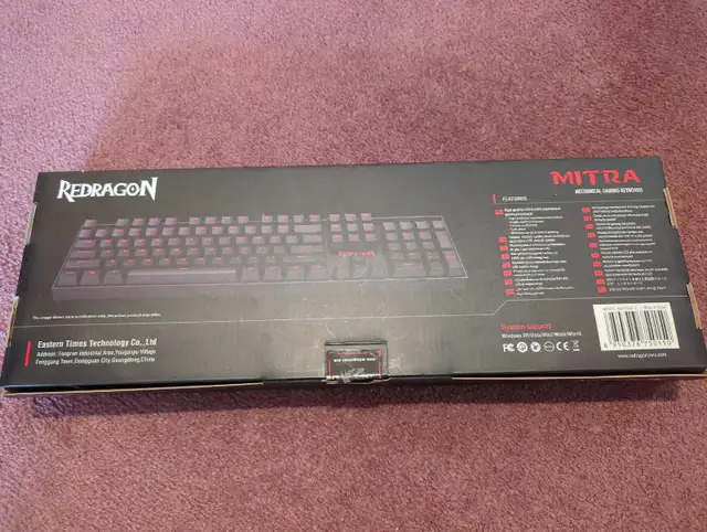 Redragon RGB Mechanical Gaming Keyboard  in Mice, Keyboards & Webcams in Mississauga / Peel Region - Image 3