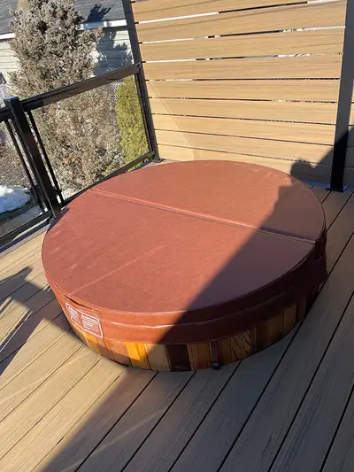 Beautiful Unused Cedar Hot tub, View more