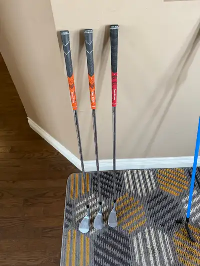 Selling a set of Vokey wedges (54°, 56°, and 58°) in good condition. These are titleless models—clea...