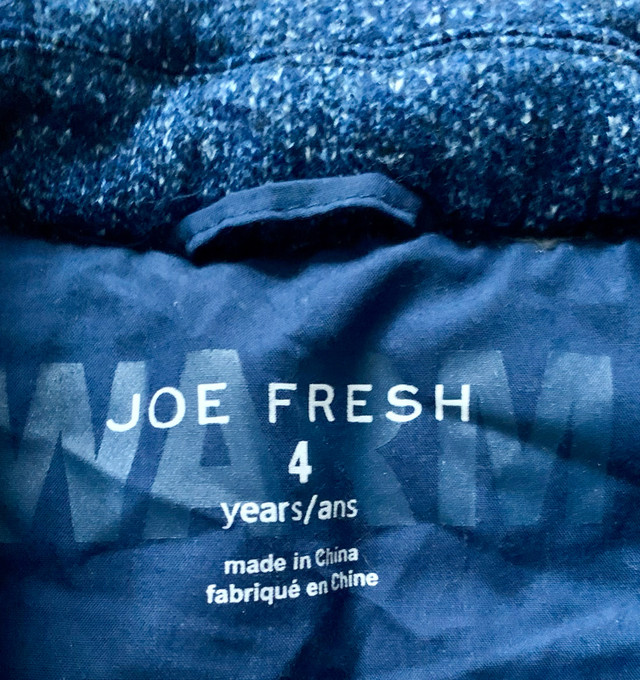 Joe Fresh Vest - Youth Size 4 in Kids & Youth in Cole Harbour - Image 2