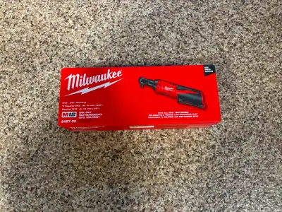 Brand new Milwaukee M12 Cordless 3/8 Ratchet, View more