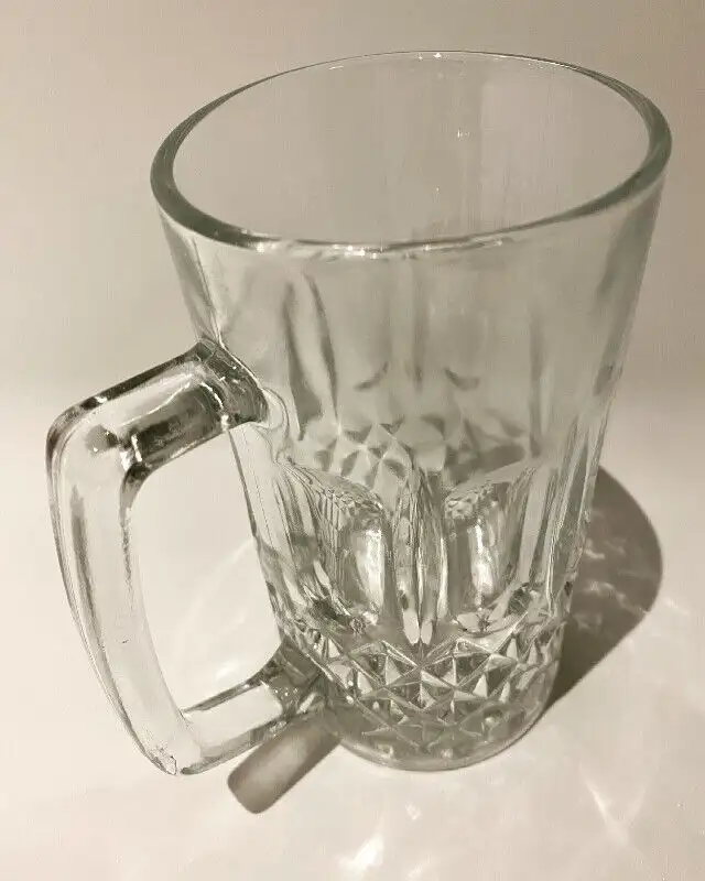 Vintage Mid Century Retro Glass Beer Mug628643630978591220