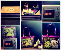 Hot Chocolate Design "Frankenstein" Platform shoes and purse