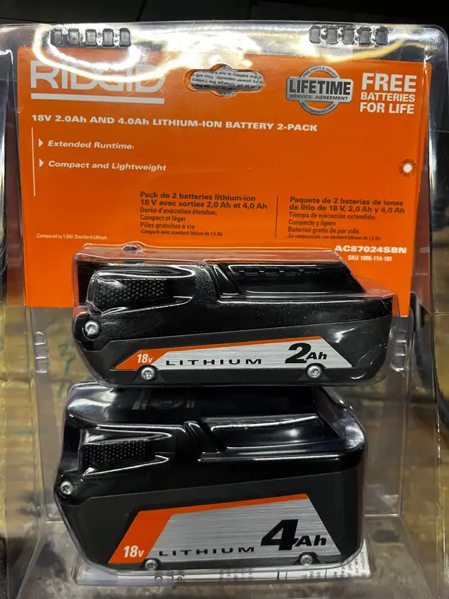 Ridgid 18v cordless tools - many to choose from in Power Tools in St. Catharines - Image 4